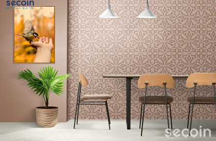 Ốp tường bằng Gạch bông 